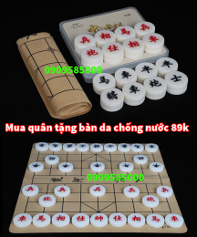 Quân cờ melamin trắng cao cấp